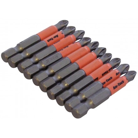 Amtech 10pc 50mm Non-Slip Bits