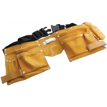 Amtech 11 Pocket Leather Tool Belt