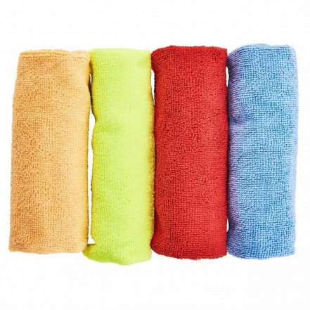 Amtech Microfibre Cloths Pack of 4