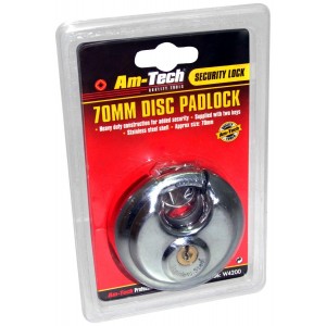 Amtech 70mm Disc Padlock