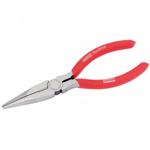 Draper 160mm Long Nose Pliers with PVC Dipped Handles