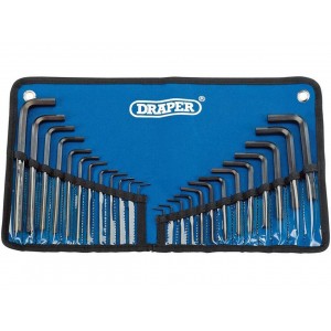 Draper 25 piece Metric/Imperial Combined Hexagon Key Set