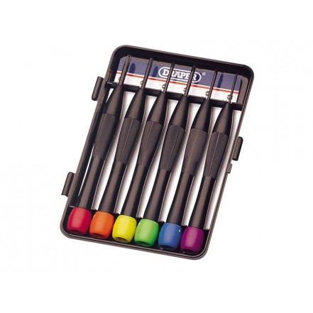 Draper 6 Piece Precision Screwdriver Set