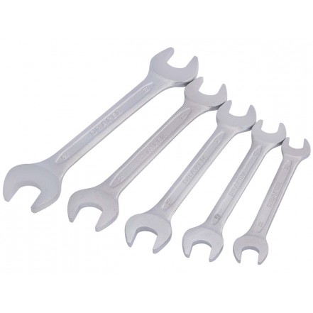 Draper 5 Piece Metric Open End Spanner Set