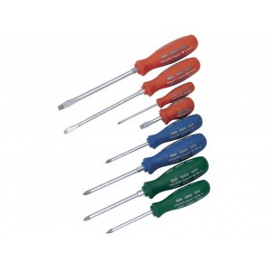 Draper Expert 8 Piece Engineers or Mechanics Screwdriver Set