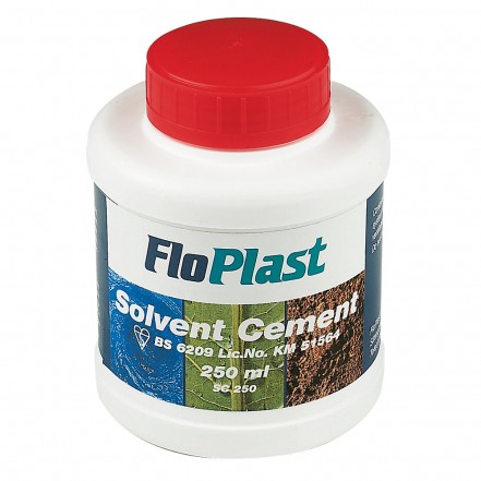 Floplast Solvent Cement BS6209 250ml