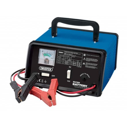 Draper 6/12V 4.2A Battery Charger