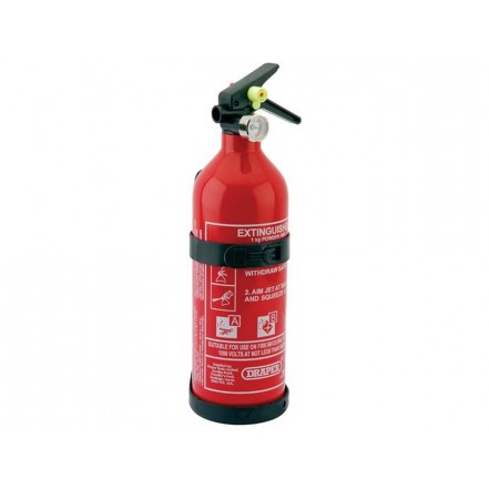 Draper 1kg Dry Powder Fire Extinguisher