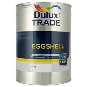 Dulux Trade Eggshell White 2.5L