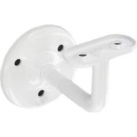 Securit Handrail Bracket 63mm White