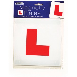 Car Pride Magnetic 'L' Plates