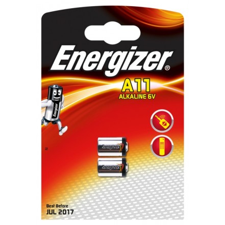 Eveready Energizer A11/E11A Alkaline Card