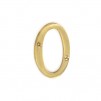 Securit Brass Numeral  75mm