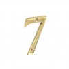 Securit Brass Numeral  75mm