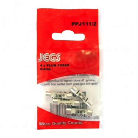 Jegs Pk4 2 Amp Plug Fuses British