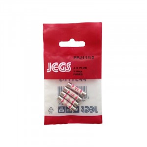 Jegs Plug Fuses 3 Amp Pack 4