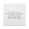 Jegs 3-Gang 2-Way Wall Switch
