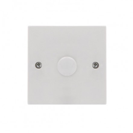 Jegs 1 Gang 2 Way 400W Push Dimmer Switch