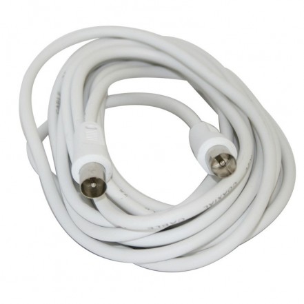 Dencon TV Fly Lead Plug-Plug 2 Metre