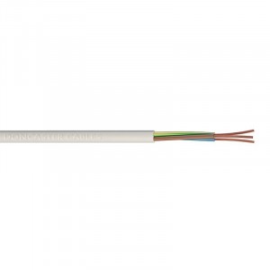 Jegs Cable Round White 1.5mm 3-Core