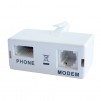 Broadband ADSL Double Telephone Adaptor