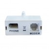 Broadband ADSL Double Telephone Adaptor