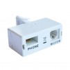 Broadband ADSL Double Telephone Adaptor