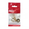 Jegs 50mm Allthread & 2 Lock Nuts