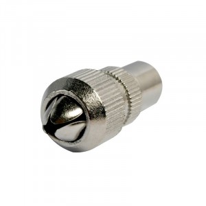 Jegs Co-Axial Plugs Male Pk2