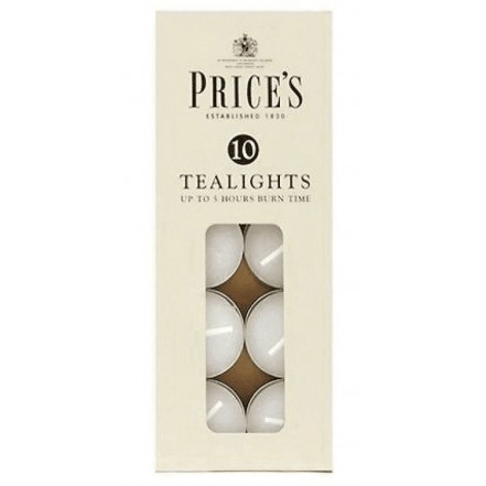 Price's Tea Lights Pack 10