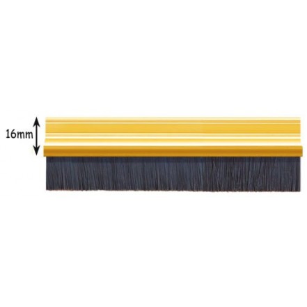 Exitex Brush Strip 2135mm - Gold Coloured