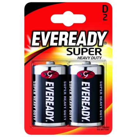 Eveready Super Heavy Duty Batteries