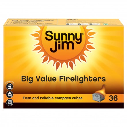Sunny Jim Firelighters - 36 Pieces