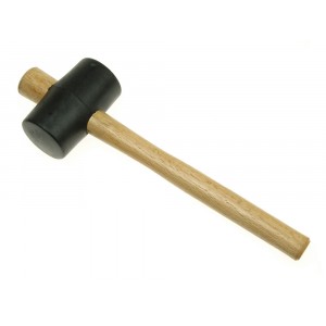 Faithfull Rubber Mallet - Black 3"