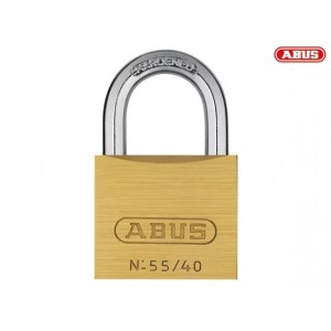 Abus 55 Series Brass Padlock 40mm