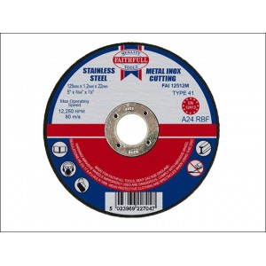 Faithfull Metal Cutting Disc 125 mm x 1.2 x 22 mm