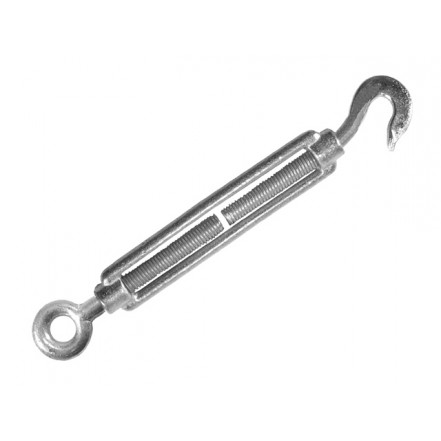 Faithfull Straining Screw Hook and Eye Galvanised M10