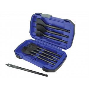 Faithfull Flat Bit Set 8pc in Box