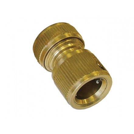 Faithfull Brass Female Water Stop Connector 1/2"