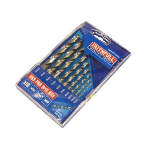 Faithfull Pro M2 HSS Drill Set (x10) 1 - 10mm