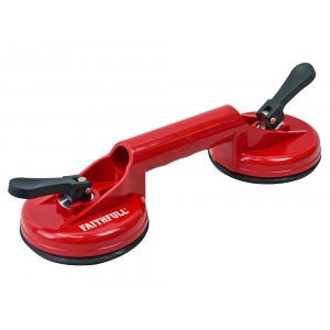 Faithfull Double Pad Suction Lifter