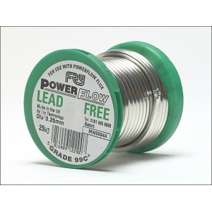 AEG Lead Free Solder 3.25mm 99c - 250g Reel