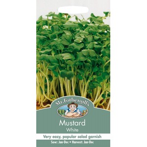 Mr.Fothergill's Mustard Sprouting Seeds - White