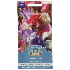 Mr.Fothergill's Sweet Pea Incense Mixed Flower Seeds