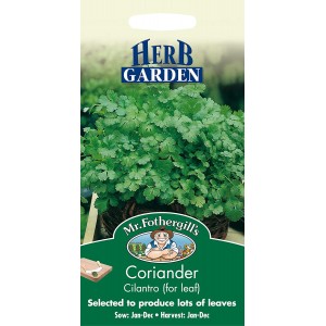 Mr.Fothergill's Coriander Cilantro Herb Seeds