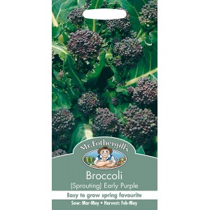 Mr.Fothergill's Broccoli Early Purple Sprouting Seeds