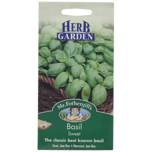 Mr.Fothergill's Sweet Basil Herb Seeds