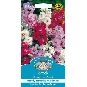 Mr.Fothergill's Stock Brompton Mixed Flower Seeds
