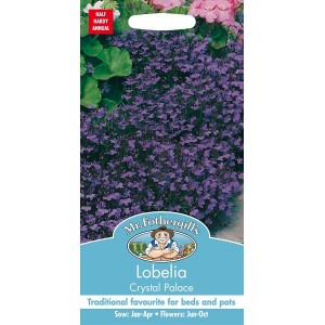 Mr.Fothergill's Lobelia Crystal Palace Flower Seeds