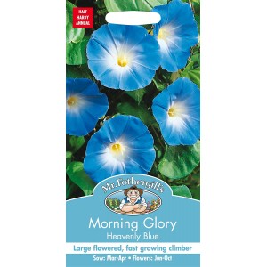 Mr.Fothergill's Morning Glory Heavenly Blue Flower Seeds